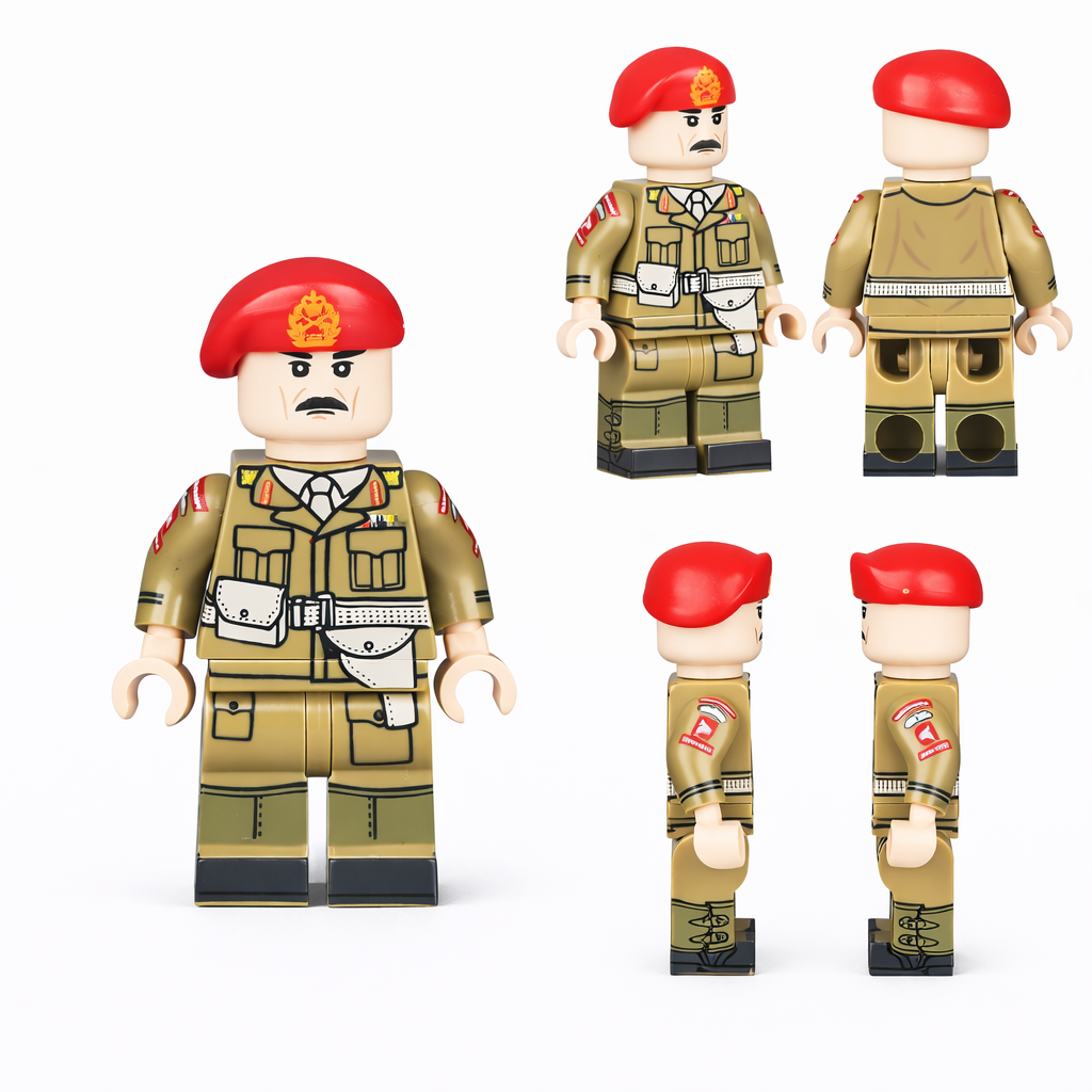 WW2 British General “Monty” Montgomery Minifigure