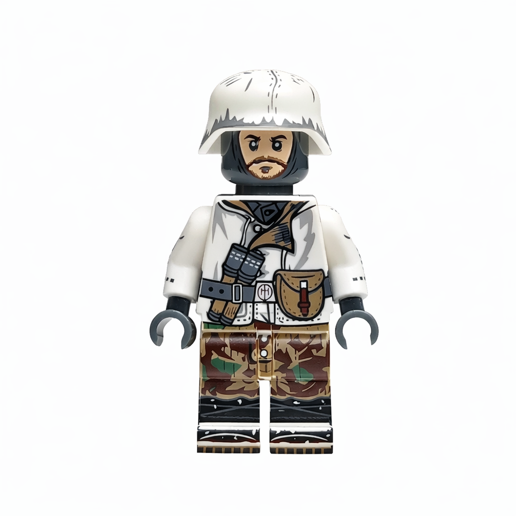 WW2 German Winter Woodland Camo Minifigure