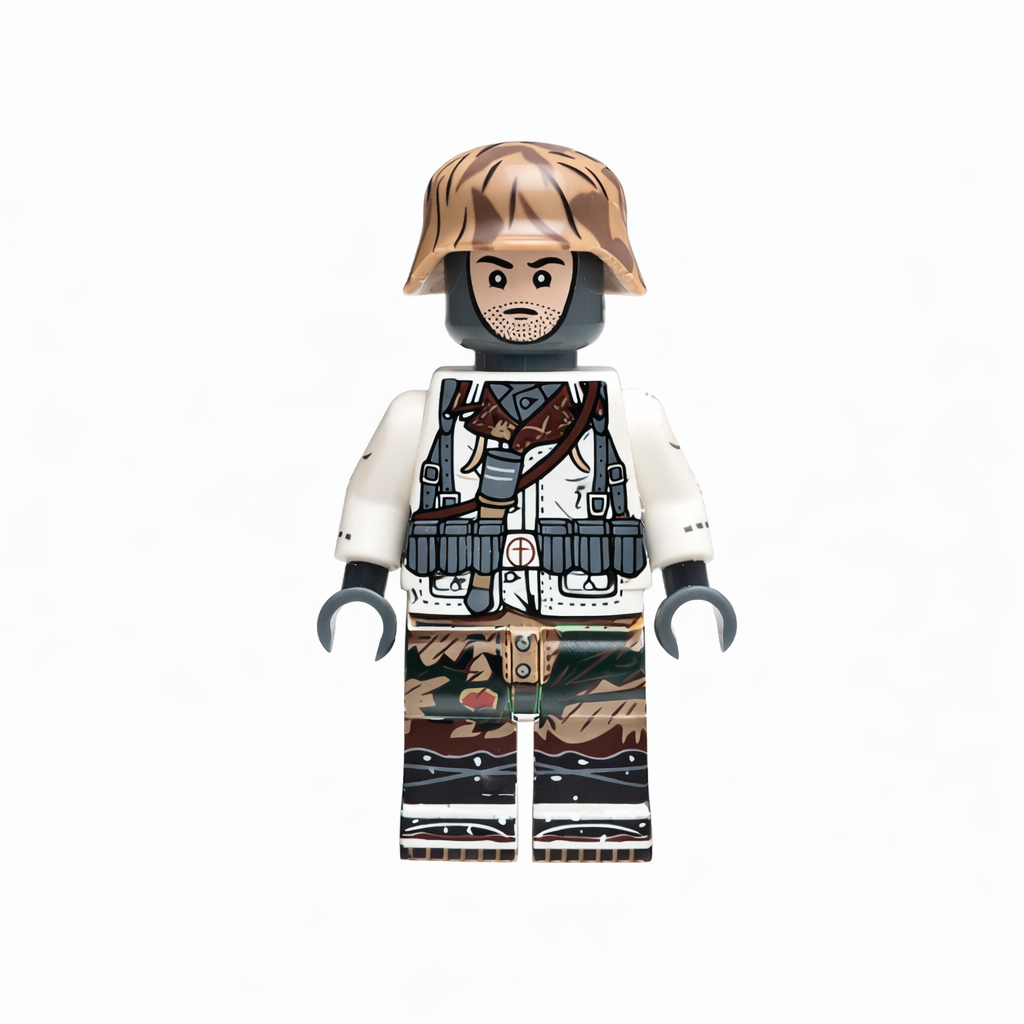 WW2 German Winter Woodland Camo Minifigure