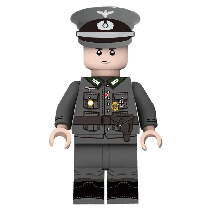 #44 WW2 German Military Officer Minifigure