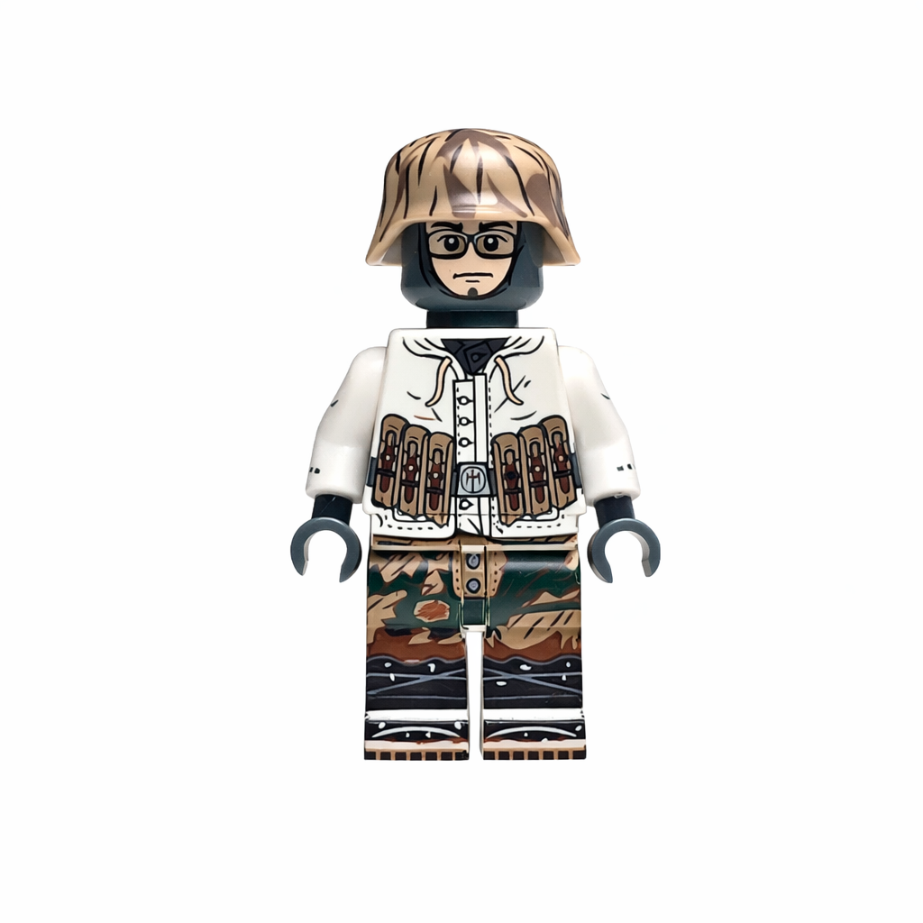 WW2 German Winter Woodland Camo Minifigure