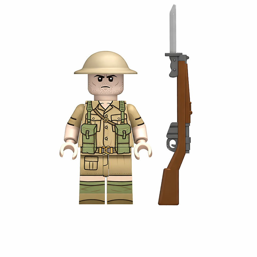 WW2 British Army North Africa SAS Rifleman Minifigure