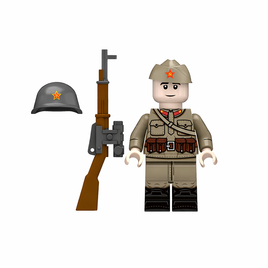 WW2 Soviet Union Sniper Minifigure