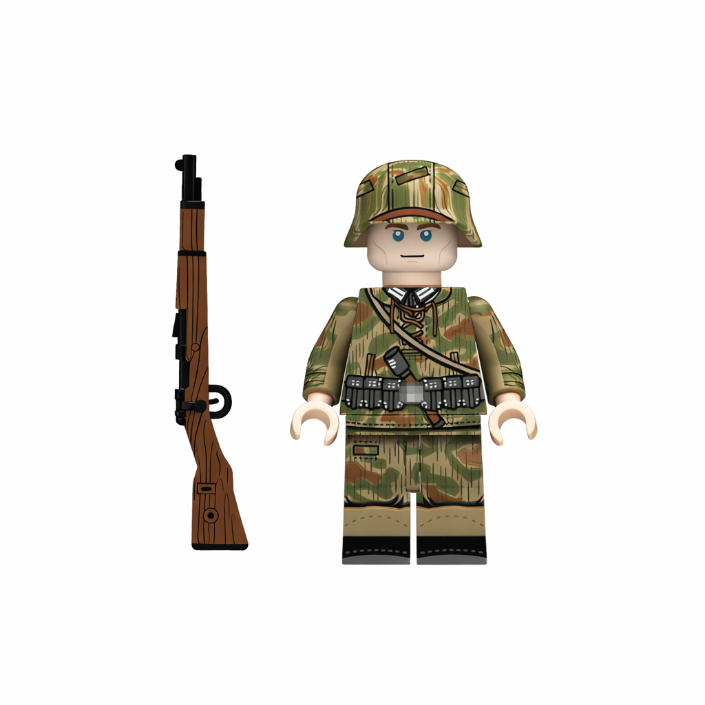 WW2 German Green Woodland Camo Minifigure