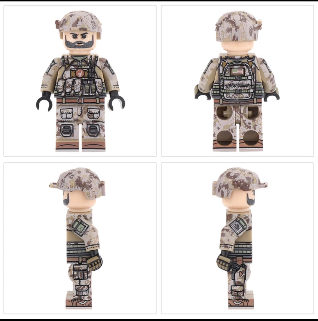 US Military Modern Warfare Minifigure