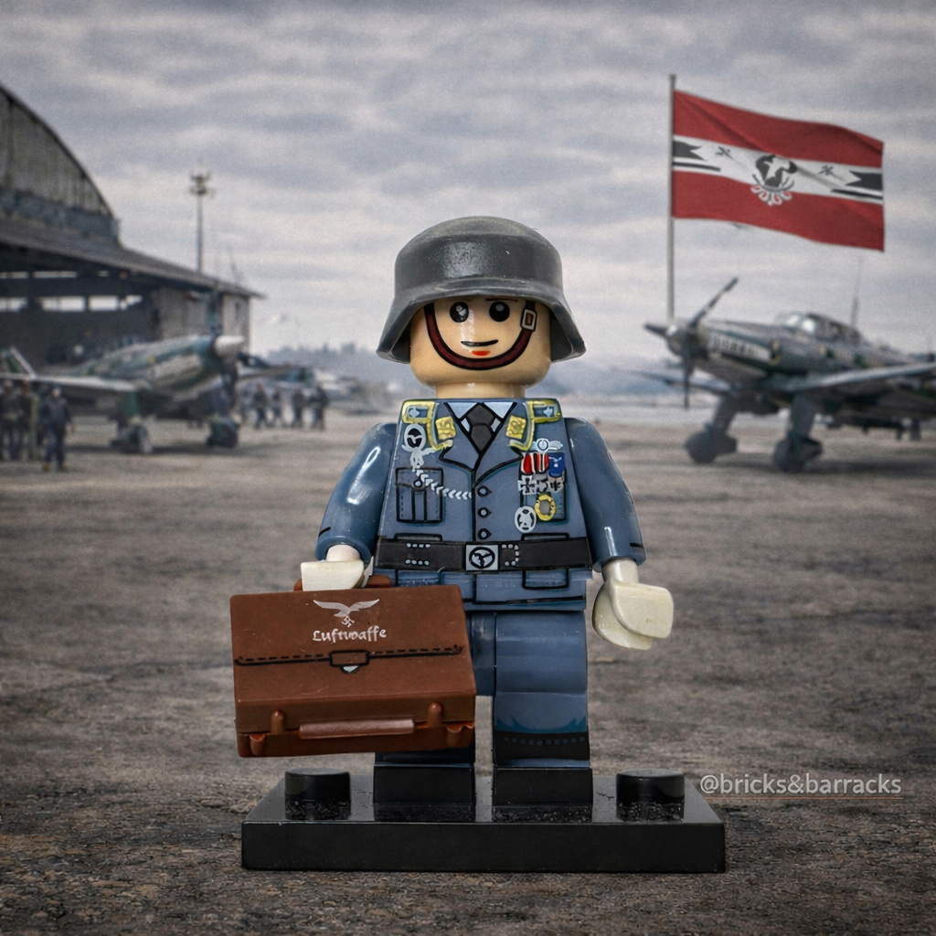 WW2 German Luftwaffe Sergeant Minifigure
