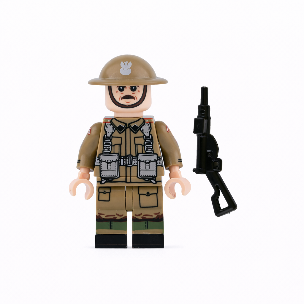 WW2 Polish Army Warrant Officer Minifigure