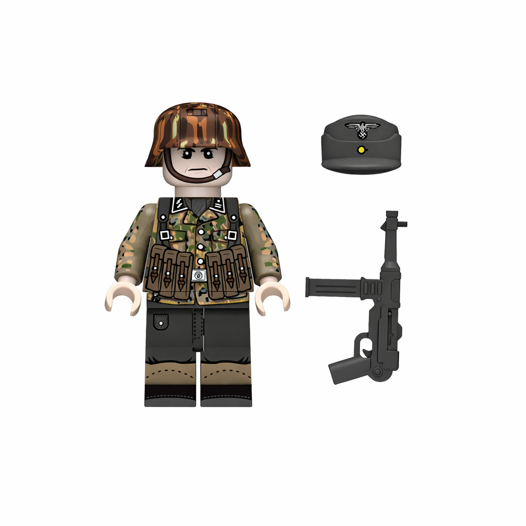 WW2 German Elite Infantry – Pea-Dot Camo Minifigure