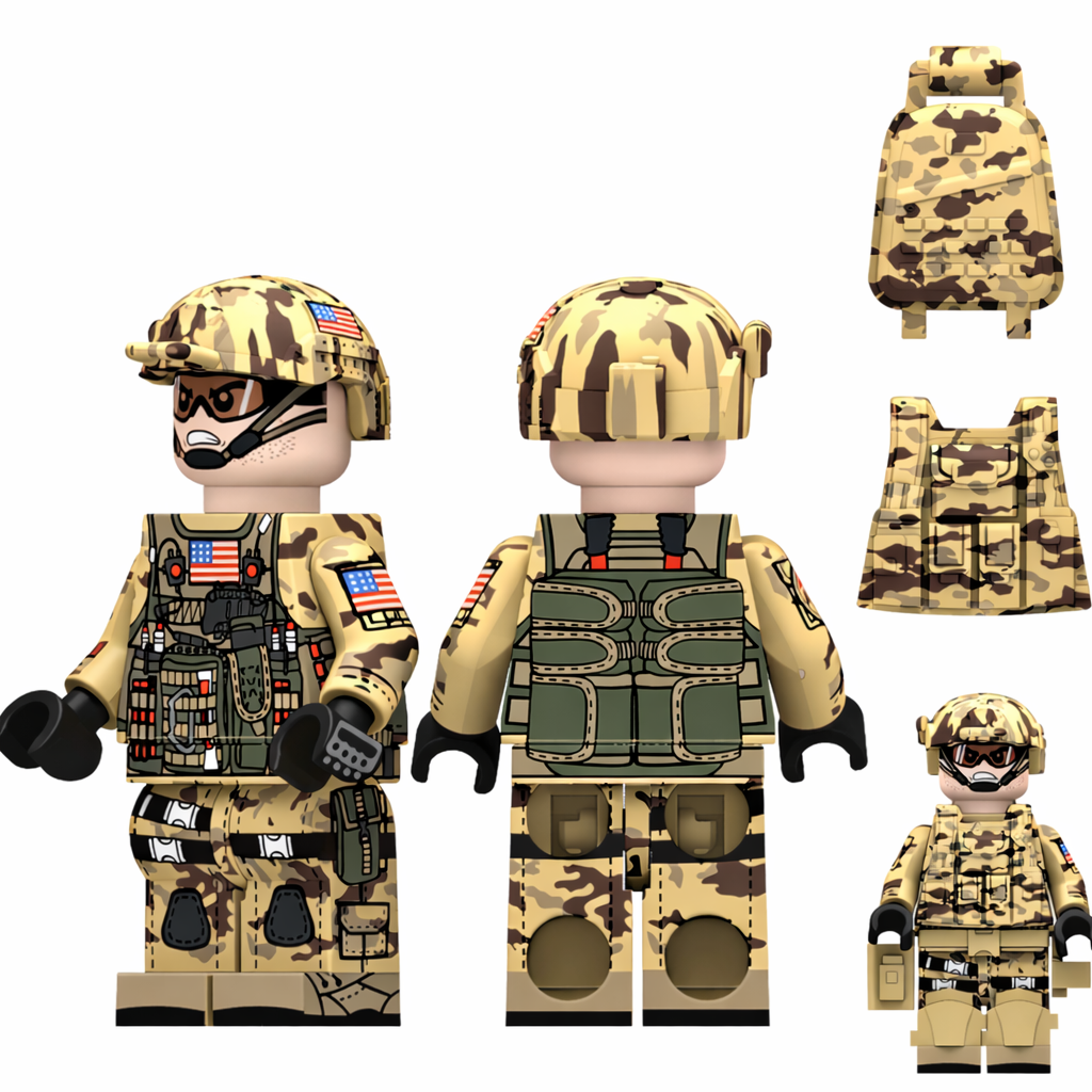 US Military Modern US Navy Seal Minifigure