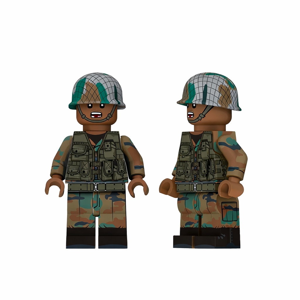 Modern Indian Army Border Defense Minifigure