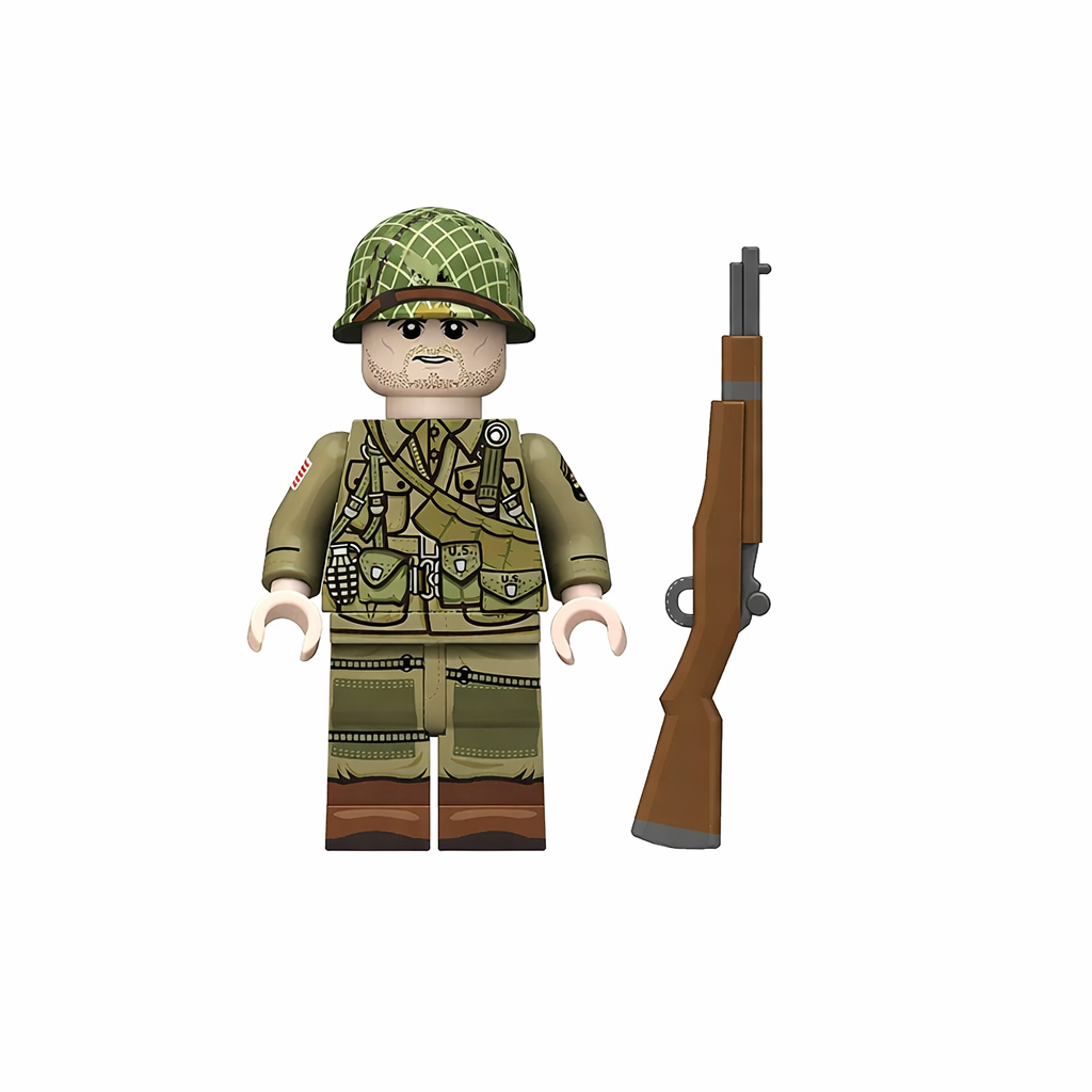 WW2 US Army 101st Airborne Division M1 Minifigure