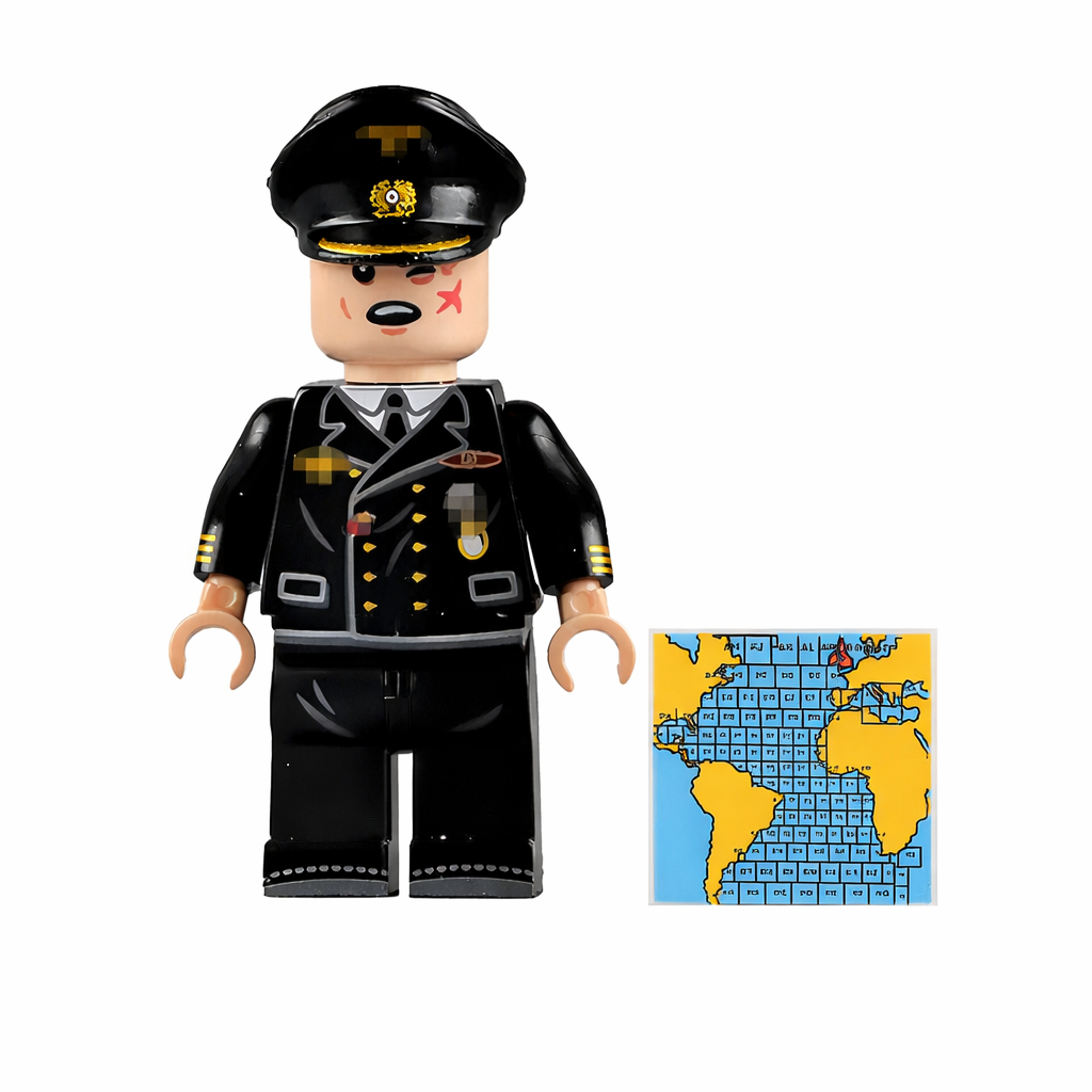 WW2 German U-Boat Major Minifigure