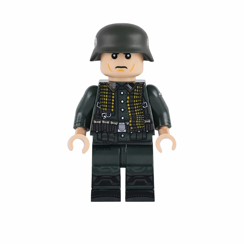 WW2 German Infantry MG Gunner Minifigure