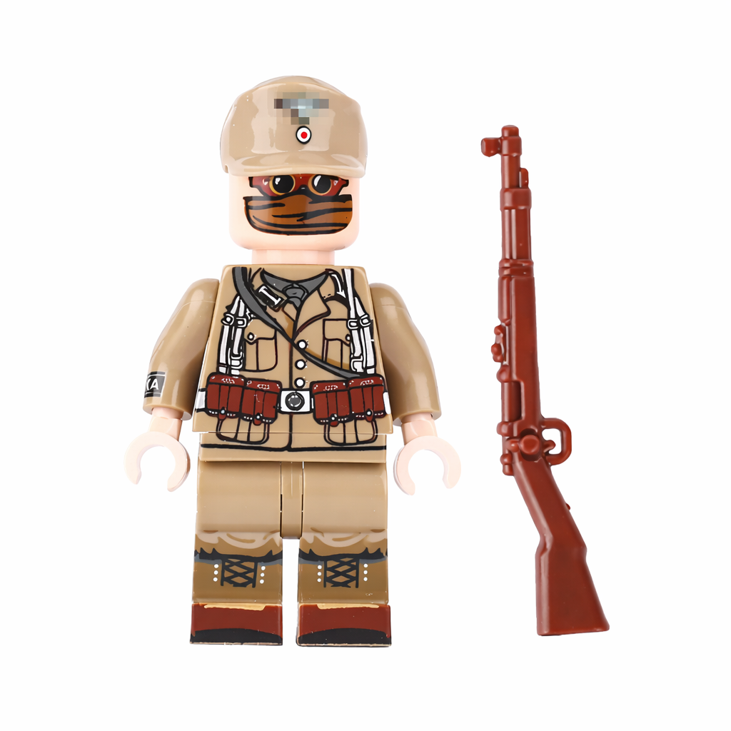WW2 German North Africa Rifleman Minifigure
