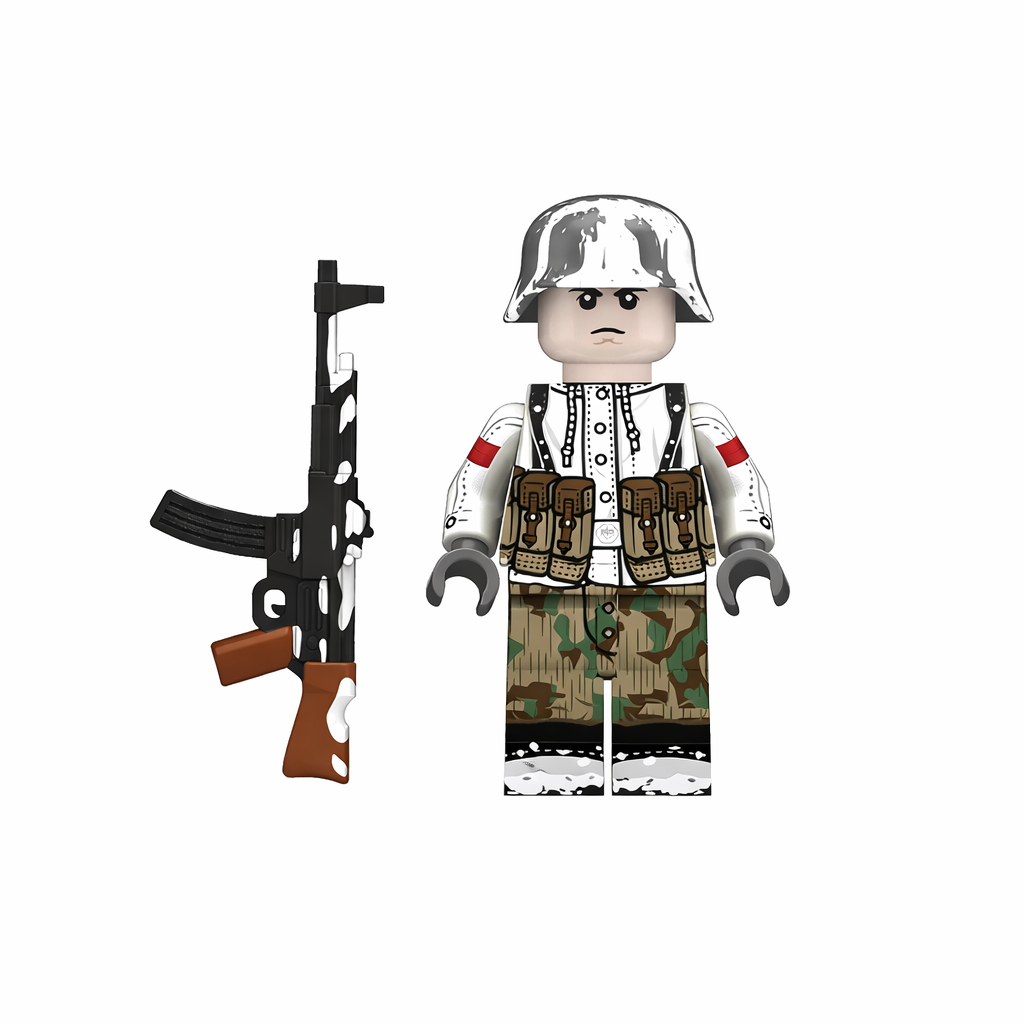 WW2 German Winter Infantry STG-44 Minifigure