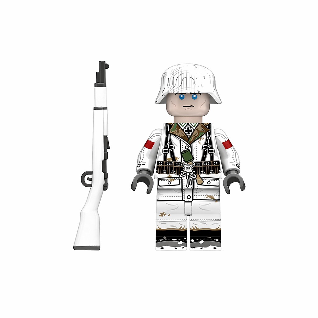 WW2 German Winter Infantry 98k Minifigure