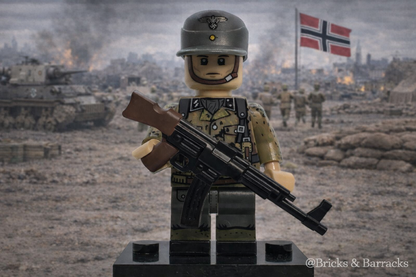 #53 WW2 German Infantry Minifigure