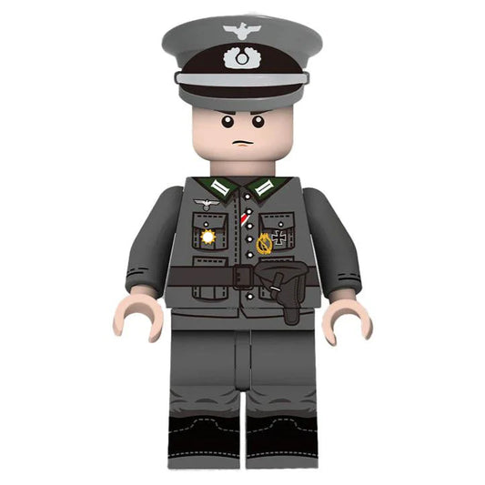 #44 WW2 German Military Officer Minifigure