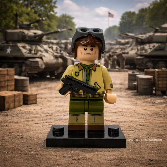 #10 US Army Tanker Minifigure