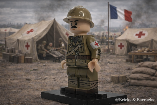 #79 WW2 French Army Medic Minifigure