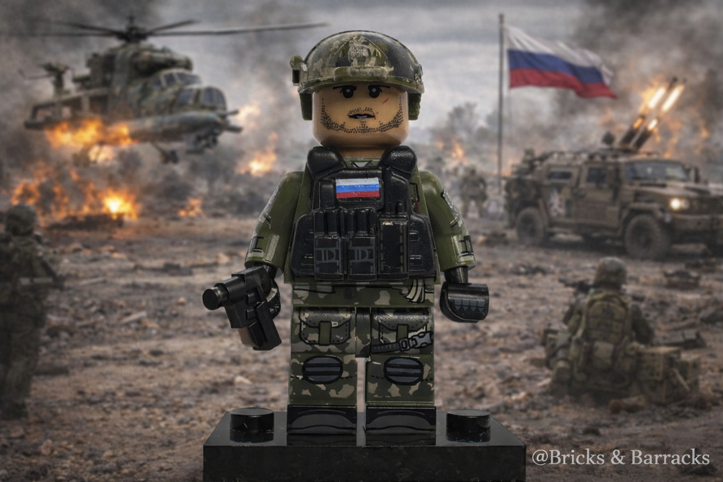 #73 Modern Russian Army Minifigure