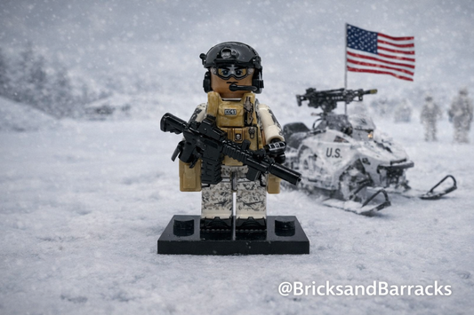 #71 US Military KC1 Artic Spec Ops Minifigure