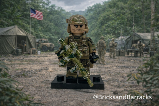 #55 US Military Jungle Minifigure