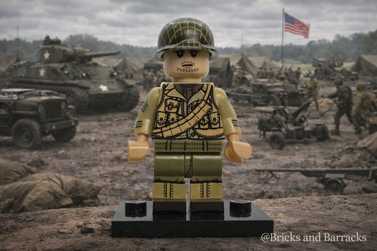 #25 WW2 US Army Infantry Minifigure