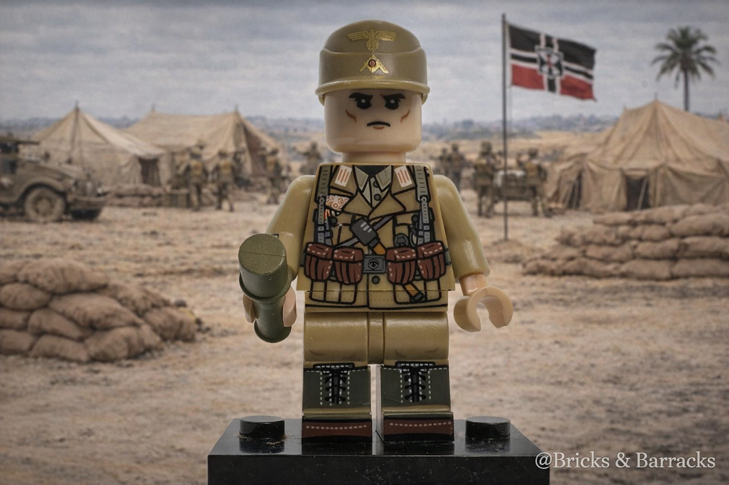 #80 German North Africa Minifigure