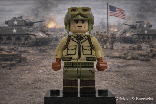 #22 WW2 US Army Tanker Minifigure