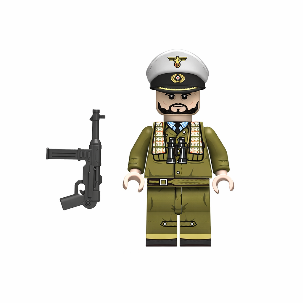 WW2 German U-Boat Commander Minifigure
