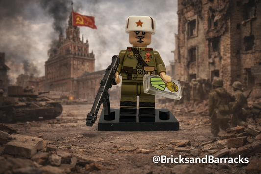 #39 WW2 Soviet Union Infantry Minifigure