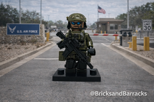 #61 US Military Air Force Security Minifigure