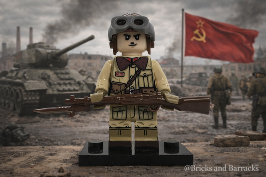 #14 WW2 Soviet Infantry Minifigure
