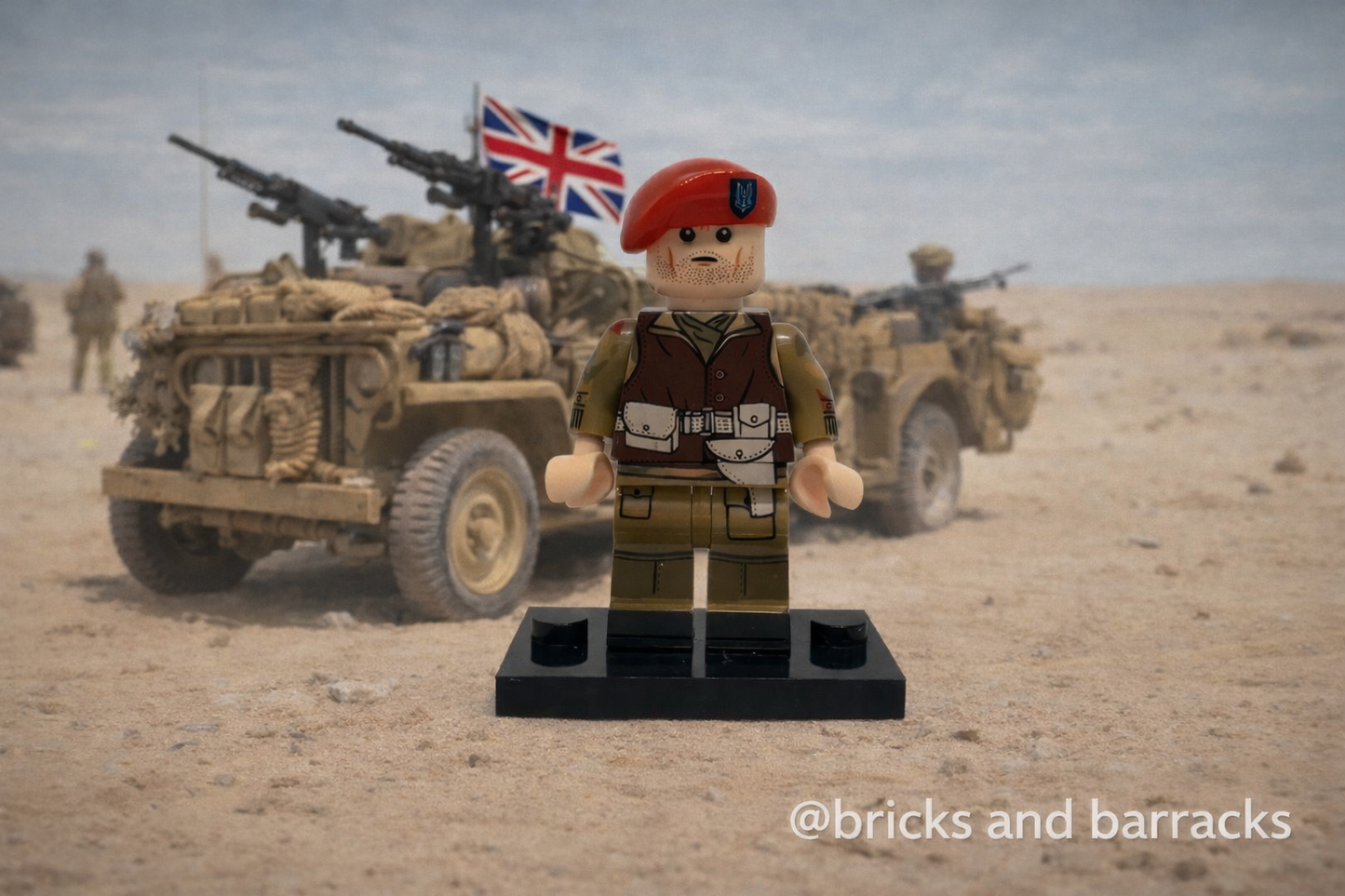 #16 WW2 British Army SAS Minifigure