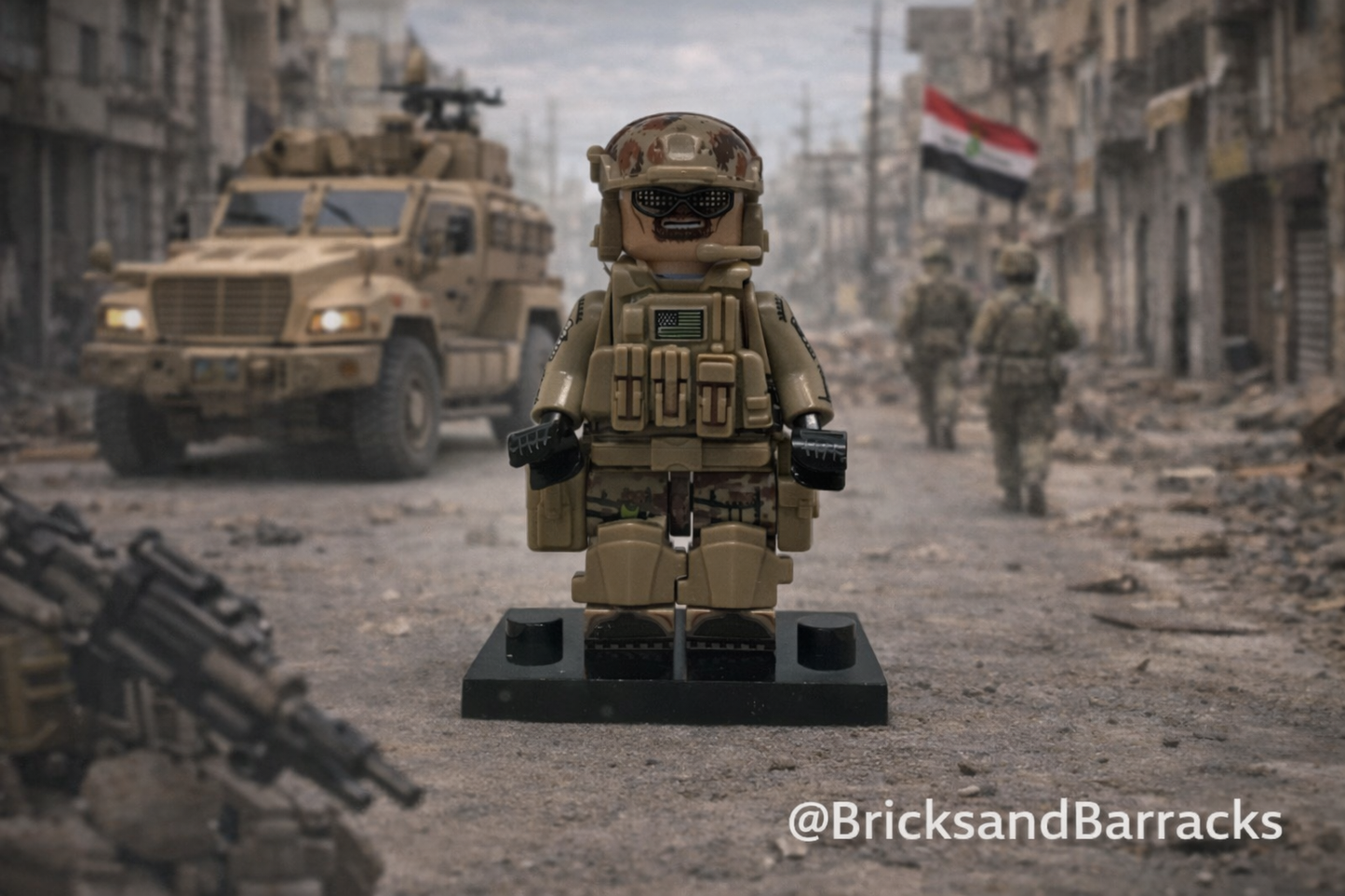 #58 US Military Navy Seal Minifigure