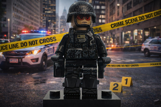 #65 US NY Police Department Minifigure