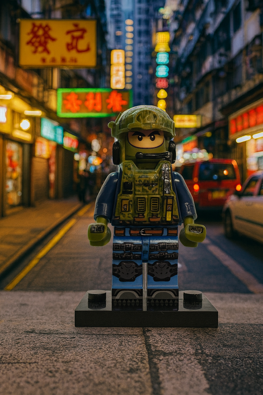 #56 Hong Kong Special Duties Unit (SDU) Minifigure