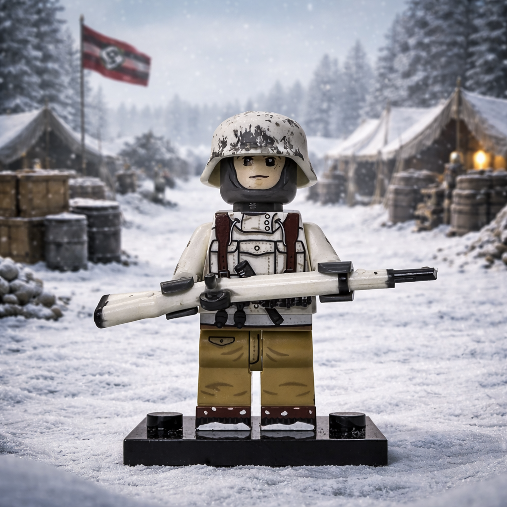 #82 WW2 German Mountain Infantry Minifigure