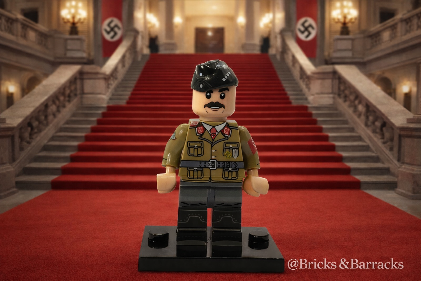 #86 WW2 German Officer Minifigure