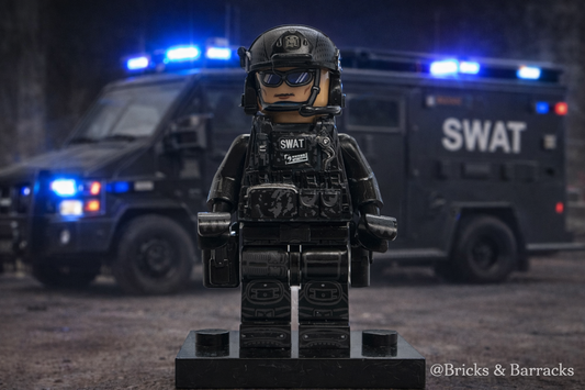 # SWAT Armed Police Minifigure
