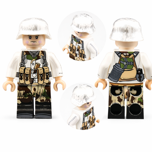 #90 WW2 German Winter Infantry Minifigure