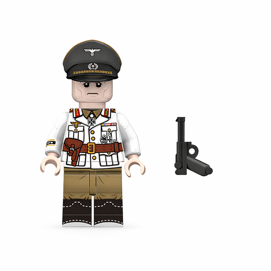 #47 WW2 Erwin Rommel Minifigure (North Africa)