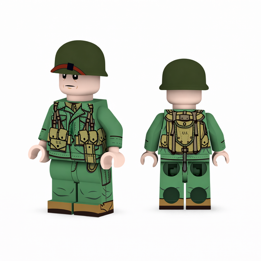 # WW2 US Army Infantry Minifigure (Late war)