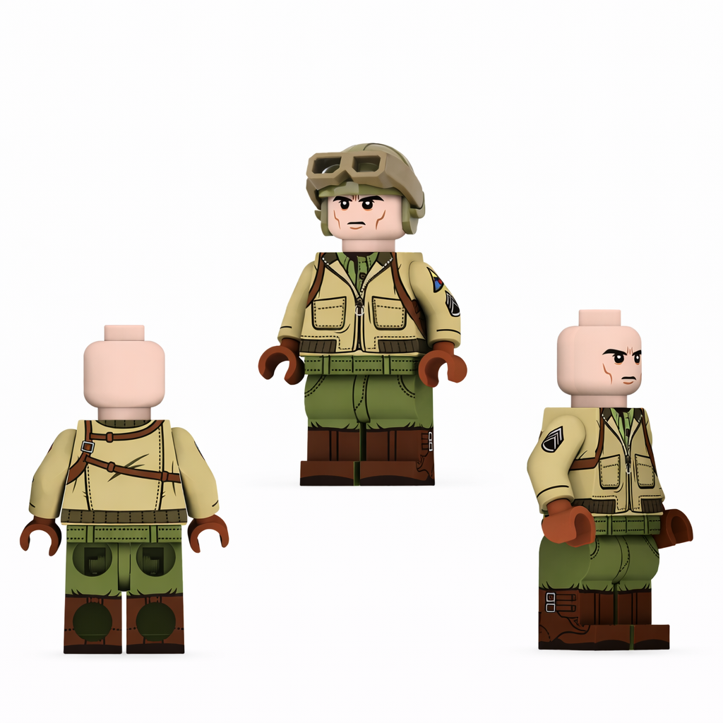 #22 WW2 US Army Tanker Minifigure