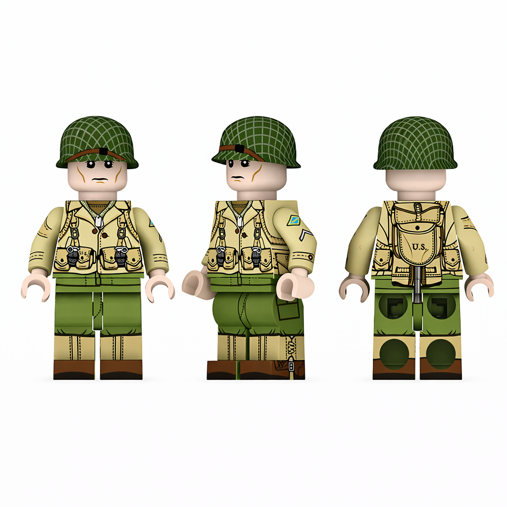 #23 WW2 US Army Private Minifigure