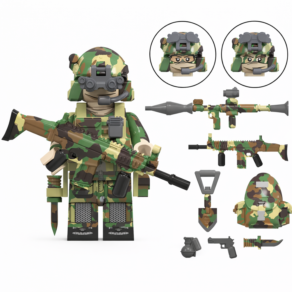 #63 Modern Russian Sniper Minifigure