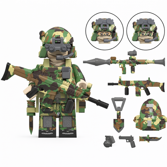 #63 Modern Russian Sniper Minifigure