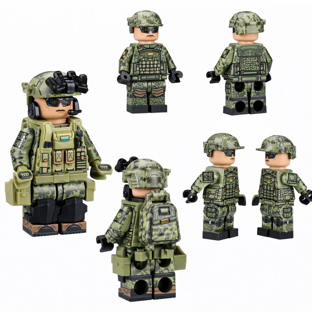 Ukrainian Modern War Minifigure