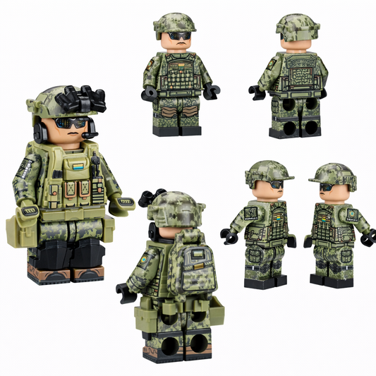 #57 Ukrainian Modern War Minifigure